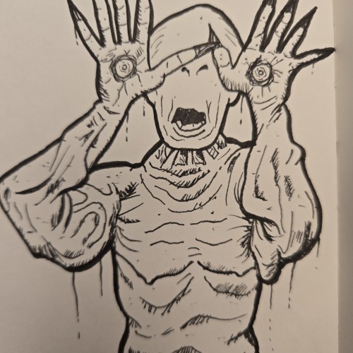 Scribbles with Sarah: Movie Monsters