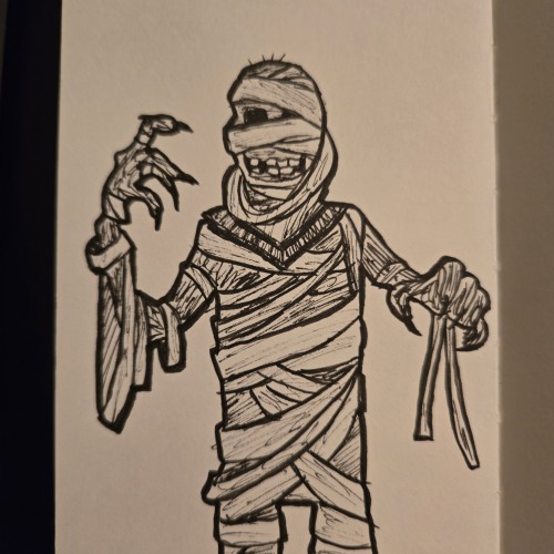 Scribbles with Sarah: Movie Monsters