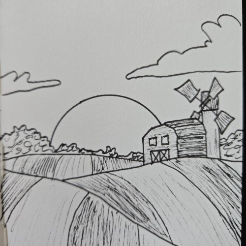 Scribbles with Sarah: Landscapes