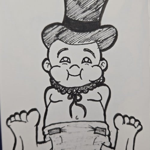Scribbles with Sarah: Famous Characters as Kids