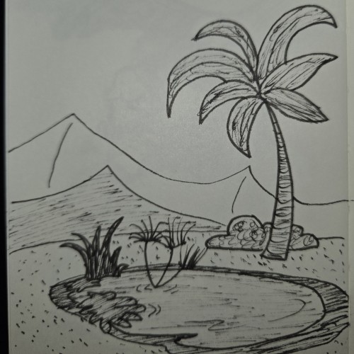 Scribbles with Sarah: Desert
