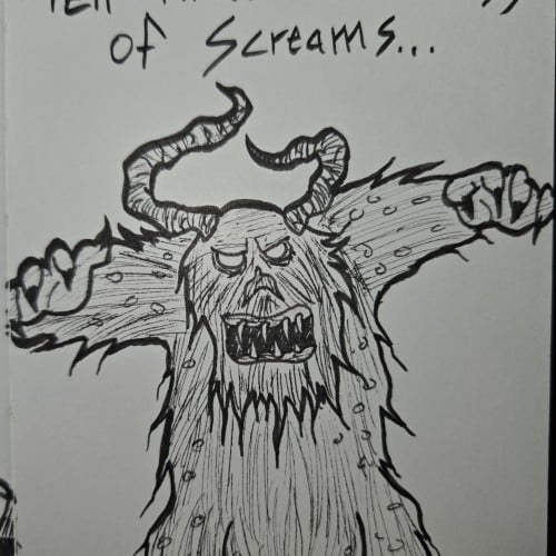 Scribbles with Sarah: Movie Monsters