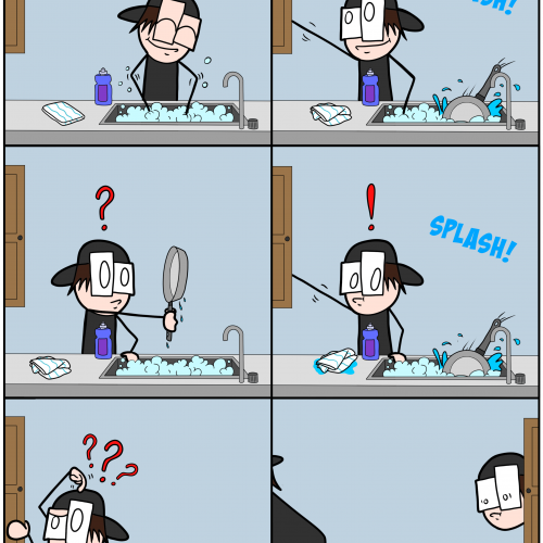 Dishes are a never ending cycle.