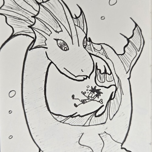 Scribbles: Sea Monsters