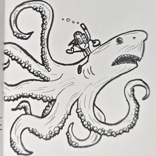 Scribbles: Sea Monsters