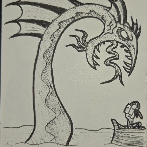 Scribbles: Sea Monsters