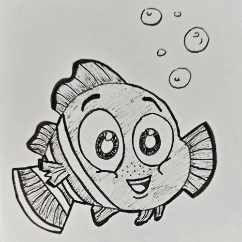 Scribbles: Cartoon Sea Creatures