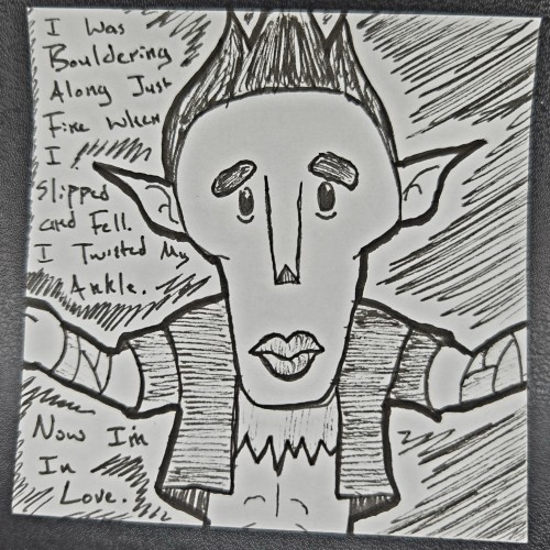 Bouldering Guy (A Link Between Worlds)