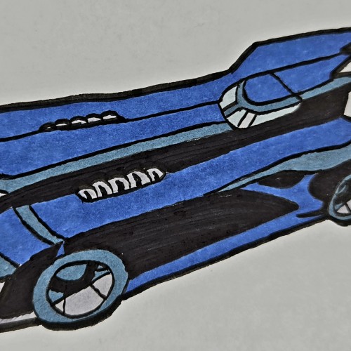 Scribbles: Cartoon Cars