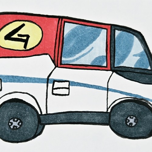 Scribbles: Cartoon Cars