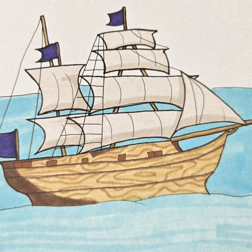 Scribbles: Boats