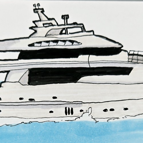 Scribbles: Boats