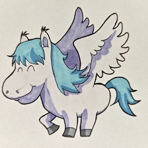 Scribbles: Mythical Horses