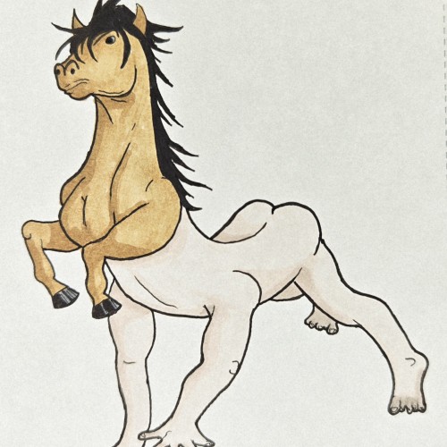 Scribbles: Mythical Horses