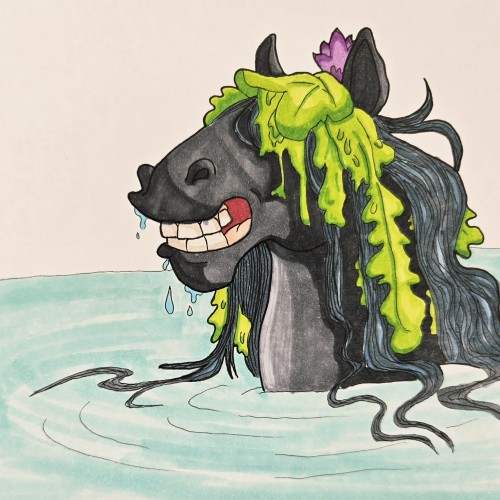 Scribbles: Mythical Horses