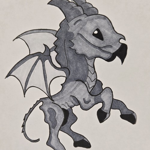 Scribbles: Mythical Horses