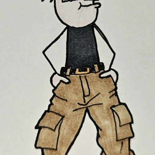 Scribbles: Pants