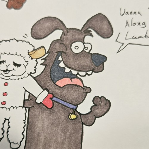Scribbles: Dogs with Toys