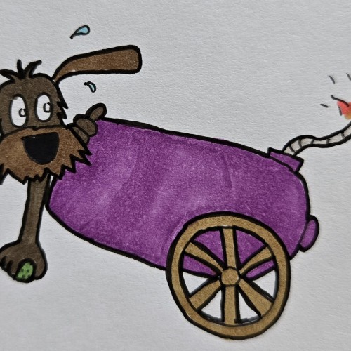 Scribbles: Dogs with Toys