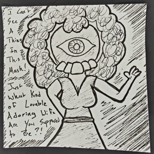 Lorule Female Masked Follower (A Link Between Worlds)