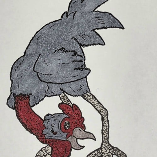 Scribbles: Chickens