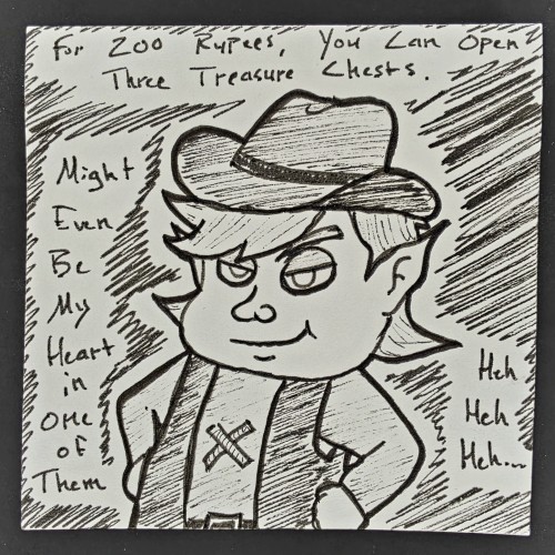 Lorule Fortunes Choice Guy (A Link Between Worlds)
