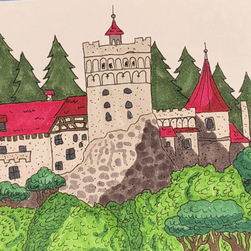 Scribbles: Castles