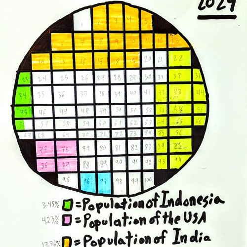 Total Human Population of Earth 2024