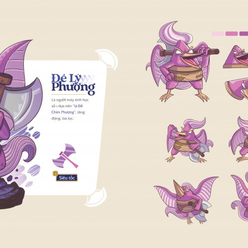 de ly phuong character of game dat 3 mien