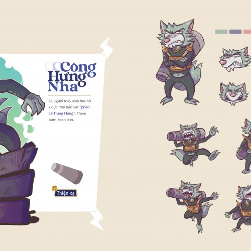 cong hung nha character of game dat 3 mien