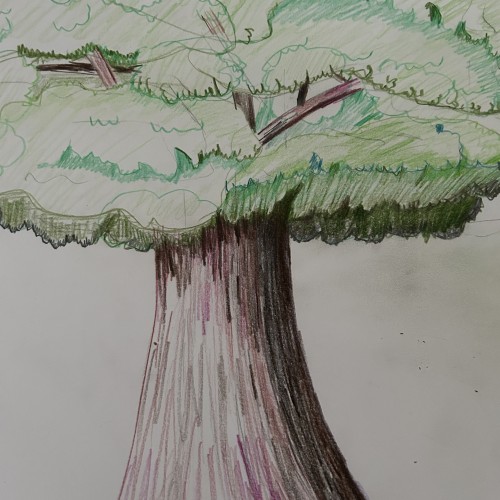 Aqvarell tree