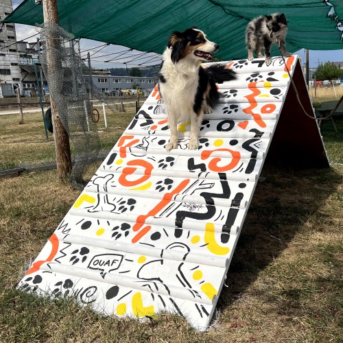 Graffiti mural for dog x Eazy One - https://www.eazyone.ch