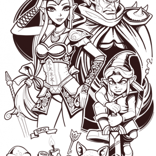 Legend of Zelda Characters reimagined