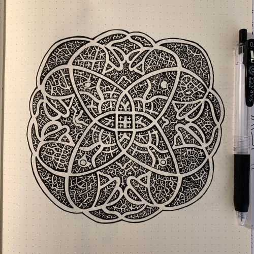 4 Symmetry Doodle