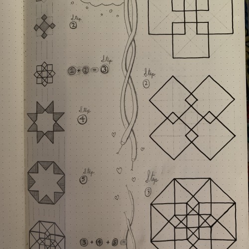 How to draw a 2D tesseract