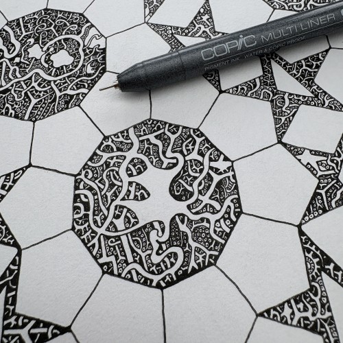 Pentagon tile, work in progress