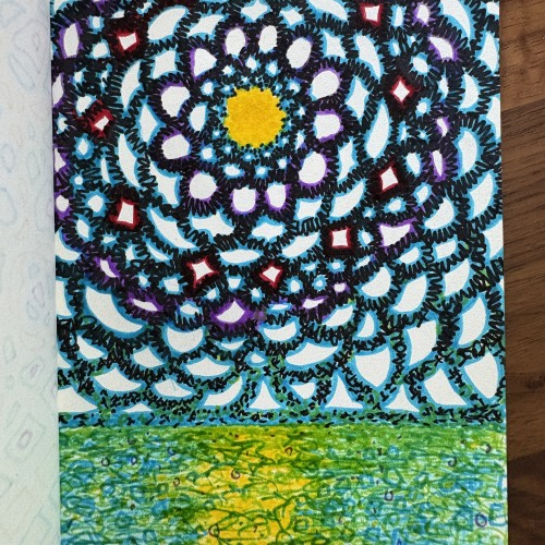 Scribbling w/ Zebra Clickart pens