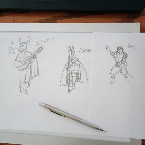 Sketching & Character Design