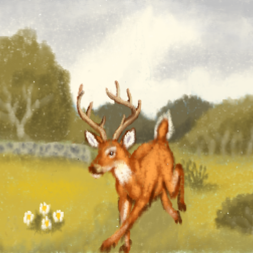 Running Deer