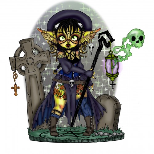 Goblin Necromancer Witch