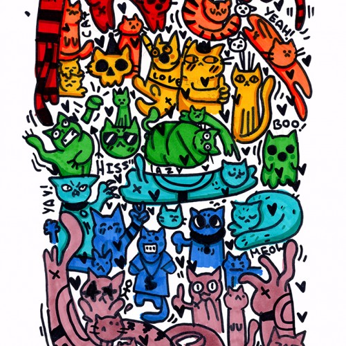 Meowgical Rainbow / Rainbow Cats
