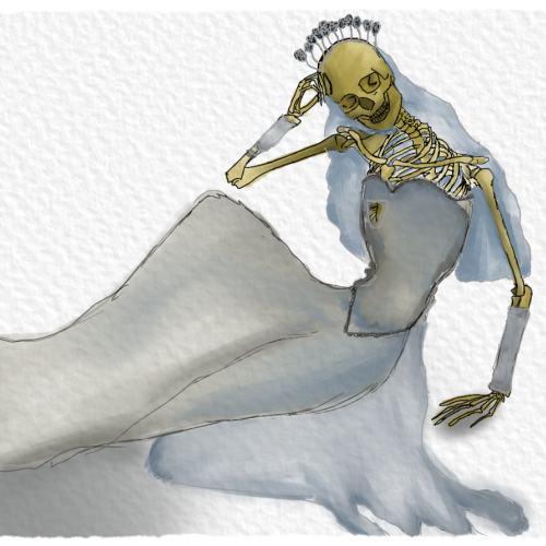 Skeleton bride