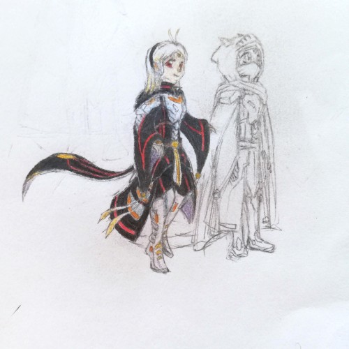 Scribbles: Yu as Human