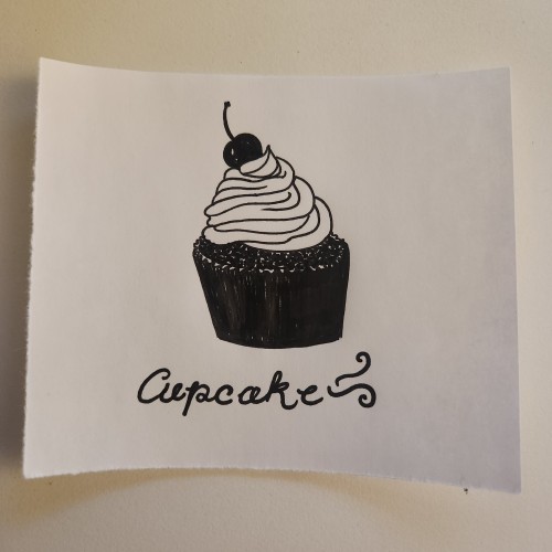 Doodles with Dane - Food - Cupcake