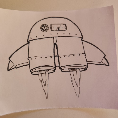 Doodles with Dane - Vehicles - Jet Pack