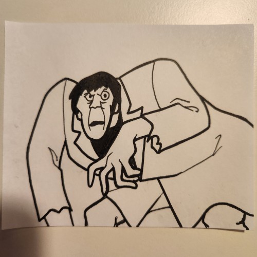 Doodles with Dane - Movie Monsters - Creeper
