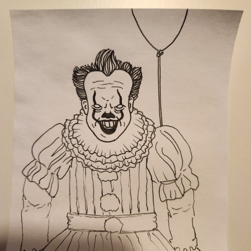 Doodles with Dane - Movie Monsters - Pennywise