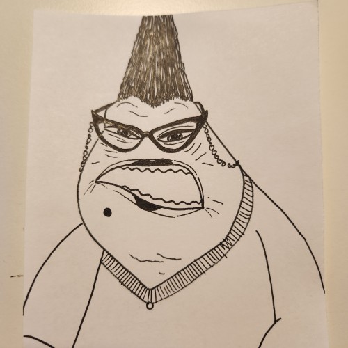 Doodles with Dane - Movie Monsters - Roz