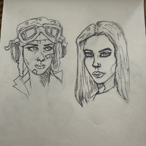 Women faces