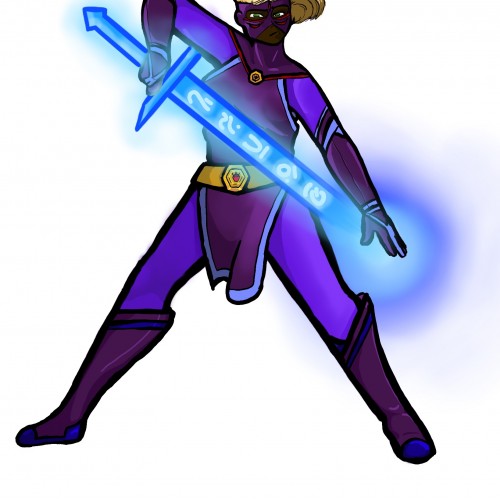 A sword appears!
